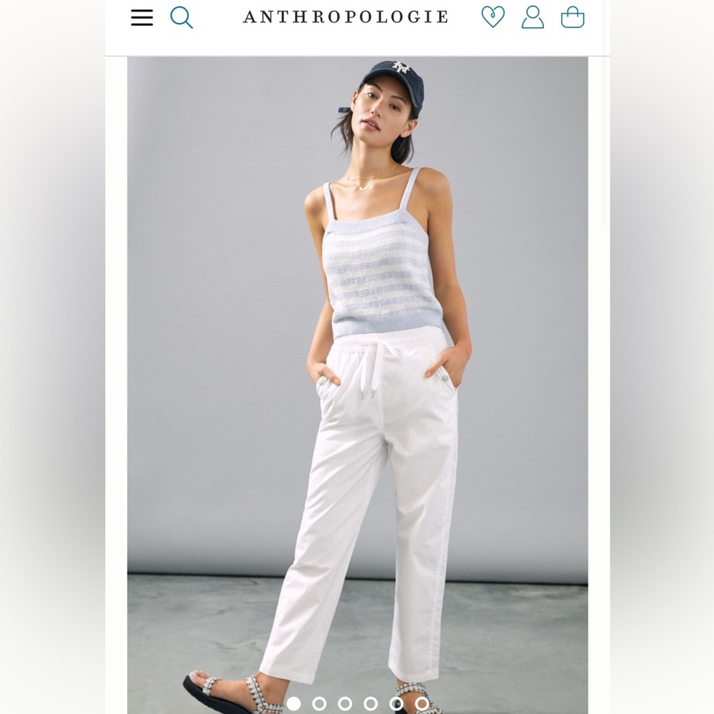 Maeve by Anthropologie Tenley Twill track pants